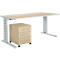 Schäfer Shop Select Büromöbelset 2-tlg. Moxxo IQ Schreibtisch B 1600 x T 800 mm, C-Fuß 