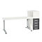 Schäfer Shop Select Büromöbelset LOGIN 2-teilig, Schreibtisch B 1600 mm