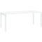 Schäfer Shop Select Bureau LOGIN, 4 pieds, L 1600 x P 800 x H 740 mm, blanc/blanc trafic