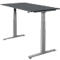 Schäfer Shop Select Bureau SET UP, armature à pied T, réglage électrique de la hauteur, 1600 x 800, graphite 