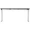 Schäfer Shop Select Bureau Start Off - réglable en hauteur électriquement - pied en T - L 1600 x P 800 x H 705/1205 mm - graphite/alu blanc + tiroir + spirale pour câbles