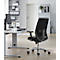 Schäfer Shop Select bureaustoel SSI Proline Edition 10, met armleuningen, punt synchroon mechanisme, zitting met bekkensteun, netrug, zwart/zilver