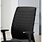Schäfer Shop Select bureaustoel SSI Proline Edition 10, met armleuningen, punt synchroon mechanisme, zitting met bekkensteun, netrug, zwart/zilver