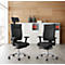 Schäfer Shop Select Bureaustoel SSI PROLINE P3 DELUXE, synchroonmechanisme, zonder armleuningen, gestoffeerde comfortzitting, met hoofdsteun