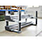 Schäfer Shop Select Cadre d'empilage, L 1210 x l 160 x H 520 mm, galvanisé à chaud, jusqu'à 1500 kg