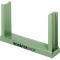 Schäfer Shop Select Cadre d'empilage, L 1210 x l 160 x H 520 mm, vert réséda RAL 6011, jusqu'à 1500 kg