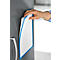 Schäfer Shop Select Cadre magnétique recyclé, pour documents A4, résistant aux UV en film PET recyclé jusqu'à 85%, bleu, 4 pièces
