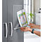 Schäfer Shop Select Cadre magnétique recyclé, pour documents A4, résistant aux UV en film PET recyclé jusqu'à 85%, gris, 4 pièces