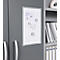 Schäfer Shop Select Cadre magnétique recyclé, pour documents A4, résistant aux UV en film PET recyclé jusqu'à 85%, gris, 4 pièces