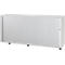 Schäfer Shop Select caisson à volet roulant transversal, bois, 2 tablettes, L 1600 mm x P 421 x H 750 mm, gris clair