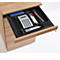 Schäfer Shop Select Caisson fixe 13333, 1 tiroir-plumier, verrouillable, 3 tiroirs, l. 428 x P 800 x H 740 mm, hêtre