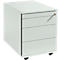 Schäfer Shop Select Caisson mobile 1233, tiroir-plumier + tiroirs, verrouillable, aggloméré, l. 428 x P 600 x H 540 mm, gris clair