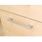Schäfer Shop Select Caisson mobile 126, avec poignée angulaire, coloris alu blanc/alu blanc/érable 