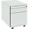 Schäfer Shop Select Caisson mobile 126, tiroir-plumier + tiroirs, verrouillable, aggloméré, l. 428 x P 600 x H 540 mm, gris clair