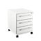 Schäfer Shop Select Caisson mobile Moxxo IQ 333, 3 tiroirs, l. 410 x P 495 x H 510 mm, verrouillable, blanc 