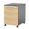 Schäfer Shop Select Caisson mobile Start Off 1233, 3 tiroirs, érable/graphite