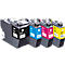 Schäfer Shop Select Cartouches d'encre, remplace Brother LC-3219 XL, Mixpack, noir, cyan, jaune, magenta