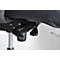 Schäfer Shop Select Chaise de bureau SSI Proline Edition 50, montée, accoudoirs, mécanisme de synchronisation ponctuelle, assise avec soutien lombaire, dossier résille, noir