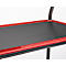 Schäfer Shop Select Chariot à plateaux 220DB, 3 plateaux, acier peint époxy, roues PUR, L 615 x P 880/965 x H 1000 mm, jusqu'à 370 kg, noir/rouge