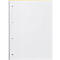 Schäfer Shop Select cuadernos universitarios , DIN A4, 80 hojas, 5 piezas, blanco