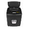 Schäfer Shop Select Destructeur de documents SH1023-A CC, entièrement automatique, coupe en particules 4 x 12 mm, P-4, 23 l, capacité de coupe 10-120 feuilles, avec roulettes pivotantes, noir