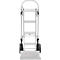 Schäfer Shop Select Diable, 2 en 1, capacité de charge 250 kg, pliable, roues fixes et pivotantes, aluminium/plastique, noir-argenté