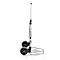 Schäfer Shop Select Diable, capacité 100 kg, pliable, sangle de serrage élastique, 2 roues fixes, aluminium/plastique, rouge-noir-argenté