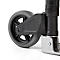 Schäfer Shop Select Diable, capacité 60 kg, pliable, sangle de serrage élastique, 2 roues fixes, aluminium/plastique, rouge-noir-argenté