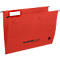 Schäfer Shop Select Dossiers suspendus , pour formats jusqu'à A4, ouverture latérale, rouge