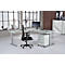 Schäfer Shop Select Ensemble de meubles de bureau 3 pièces Bureau Start Off, rectangulaire, pied en T, L 1800 x P 800 x H 735 mm 