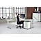 Schäfer Shop Select Ensemble de meubles de bureau 3 pièces Bureau Start Off, rectangulaire, pied en T, L 1800 x P 800 x H 735 mm 