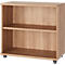 Schäfer Shop Select Estantería auxiliar, de madera, 2 estantes, An 800 x P 421 x Al 750 mm, cerezo Romana