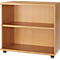 Schäfer Shop Select Estantería auxiliar, de madera, 2 estantes, An 800 x P 421 x Al 750 mm, haya