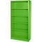 Schäfer Shop Select Estantería de acero MS iCOLOUR, 5 alturas de archivo, An 950 x P 400 x Al 1935 mm, verde manzana RAL 6018