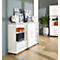 Schäfer Shop Select Estantería MOXXO IQ, madera, 3 compartimentos, 3 AA, An 401 x P 362 x Al 1115 mm, blanco