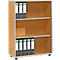 Schäfer Shop Select Étagère MOXXO IQ, bois, 3 compartiments, 3 HC, l. 801 x P 362 x H 1115 mm, coloris hêtre