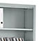 Schäfer Shop Select Étagères MS iCONOMY, support de fixation inclus, l. 800 mm, 2 p., gris clair