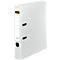White file folder with black handle and label.