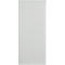 Light gray, rectangular sunshade hanging from the ceiling.