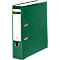 Green binder with white label for lettering. Text: SCHÄFER SHOP. Metal lever mechanism.