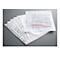 Schäfer Shop Select folderhoes Standaard, DIN A4, open top, 0,05 mm, 100 stuks, transparant, generfd