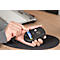 Schäfer Shop Select Funkmaus, 5 Tasten & Scrollrad, bis 1600 dpi, mit USB-Dongle, schwarz-grau