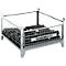 Schäfer Shop Select gaascontainer, met uitneembare langswand, B 1050 x D 850 x H 590 mm, thermisch verzinkt, tot 1000 kg