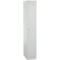 Schäfer Shop Select garderobekast, 1 vak, 1 deur, 2 legplanken, kledingstang, B 300 x D 457 x H 1800 mm, kwaliteit plaatstaal, afsluitbaar
