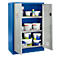 Schäfer Shop Select Gefahrstoffschrank, Stahl, B 950 x T 500 x H 1585 mm, Belüftungsschlitze, 3 x 20 l Wannen