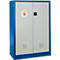 Schäfer Shop Select Gefahrstoffschrank, Stahl, B 950 x T 500 x H 1585 mm, Belüftungsschlitze, 3 x 20 l Wannen