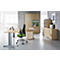 Schäfer Shop Select Hängeregisterschrank LOGIN, 2 Schübe, abschließbar, B 800 x T 420 x H 788 mm, Ahorn Dekor/Ahorn Dekor