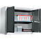 Schäfer Shop Select Hängeschrank MS 750, B 750 x T 320 x H 600 mm, weissaluminium/anthrazitgrau