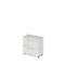 Schäfer Shop Select Hangmappenkast Start Off, 2 ordnerhoogten, afsluitbaar, B 800 x D 420 x H 744 mm, hout, lichtgrijs/lichtgrijs 