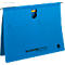 Schäfer Shop Select hangsnelhechters, voor formaten tot A4, hechtstrook bovenaan, blauw